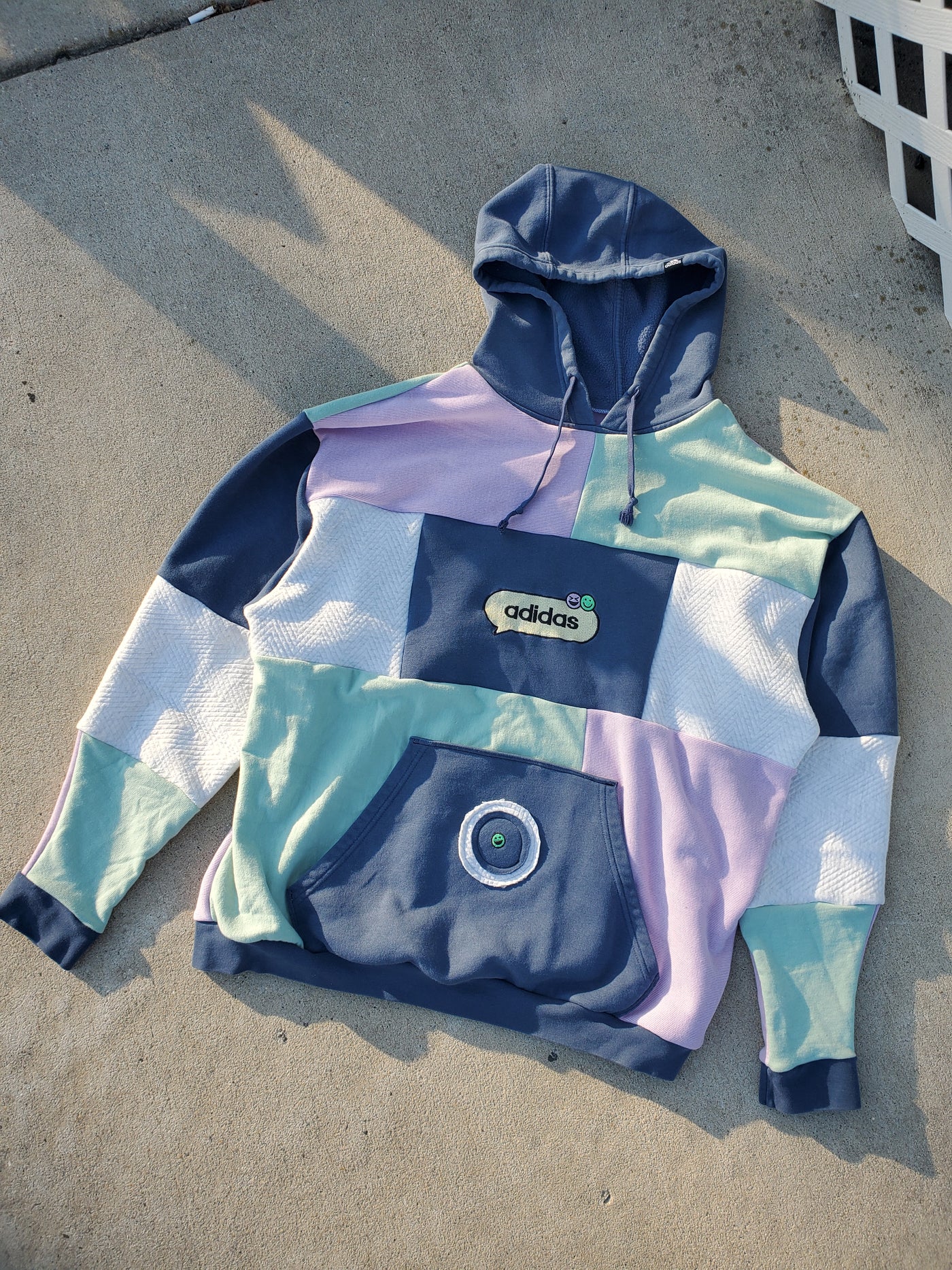 Custom Patchwork Hoodie