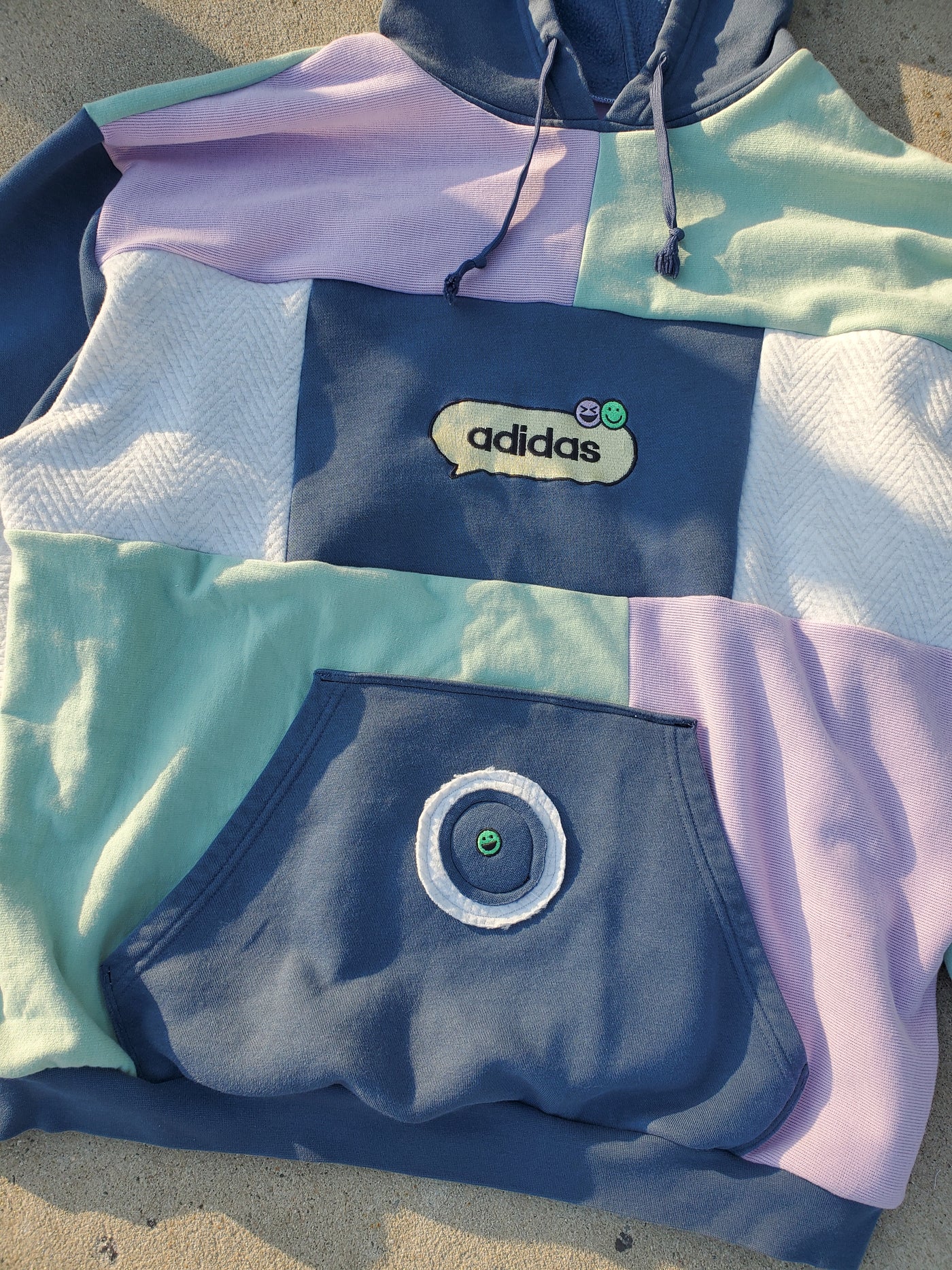 Custom Patchwork Hoodie