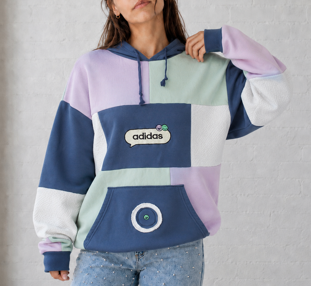 Custom Patchwork Hoodie