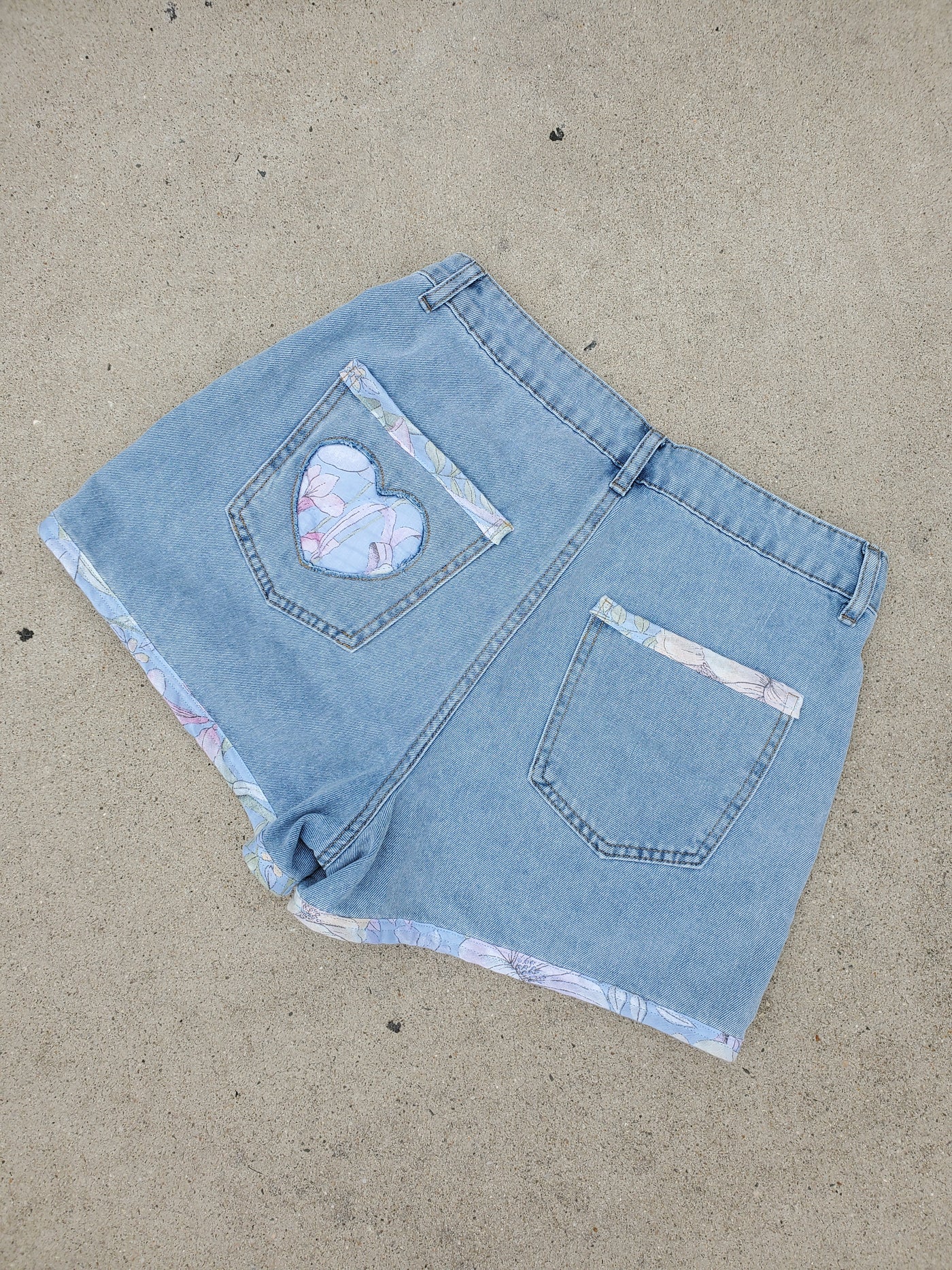 Pocketful of Petals High Waisted Shorts