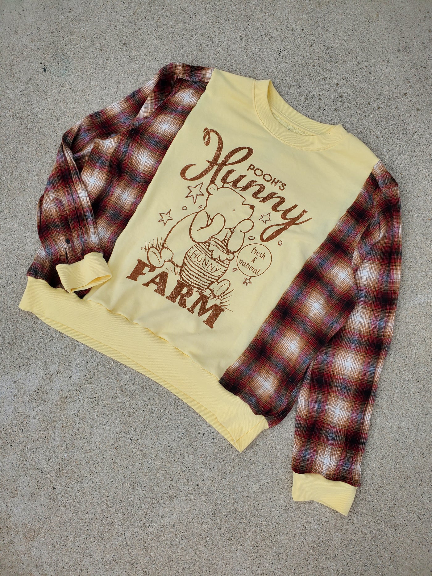 Honey Hollow Flannel Crew