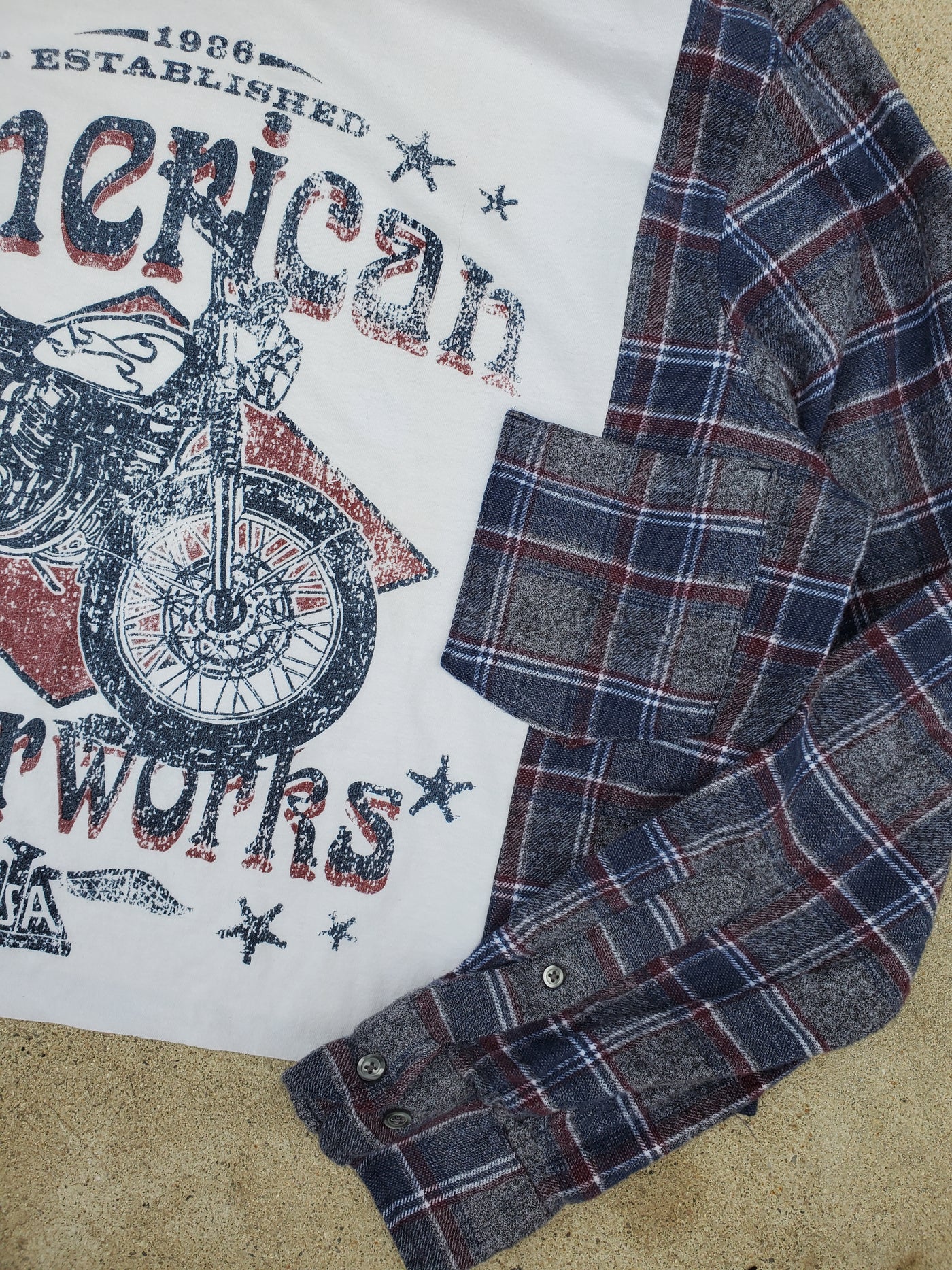 Steel & Smoke Crop Tee