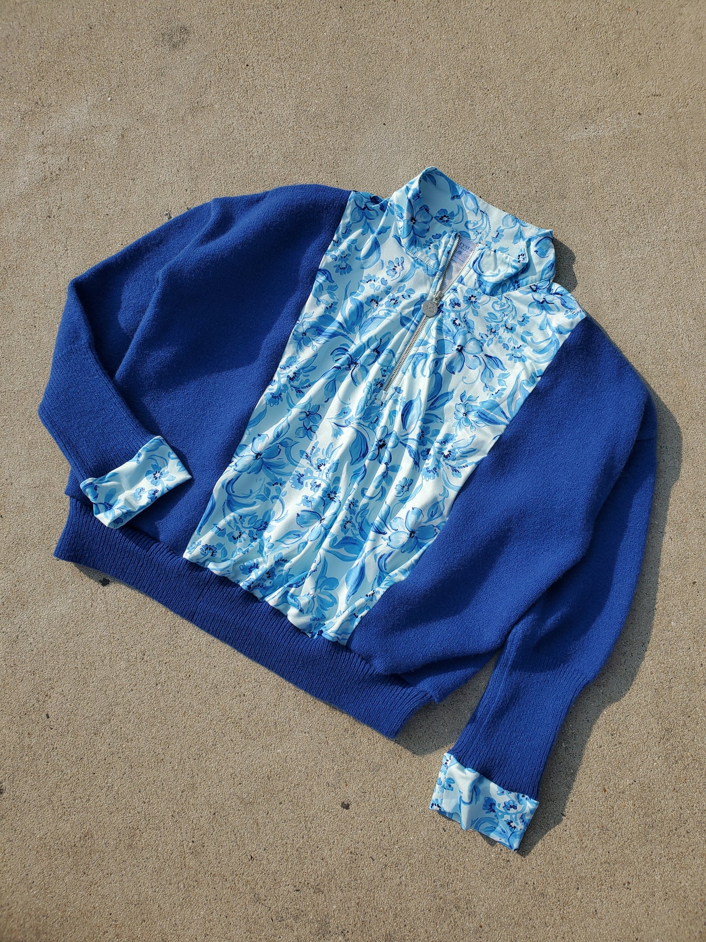 Porcelain Garden Half Zip