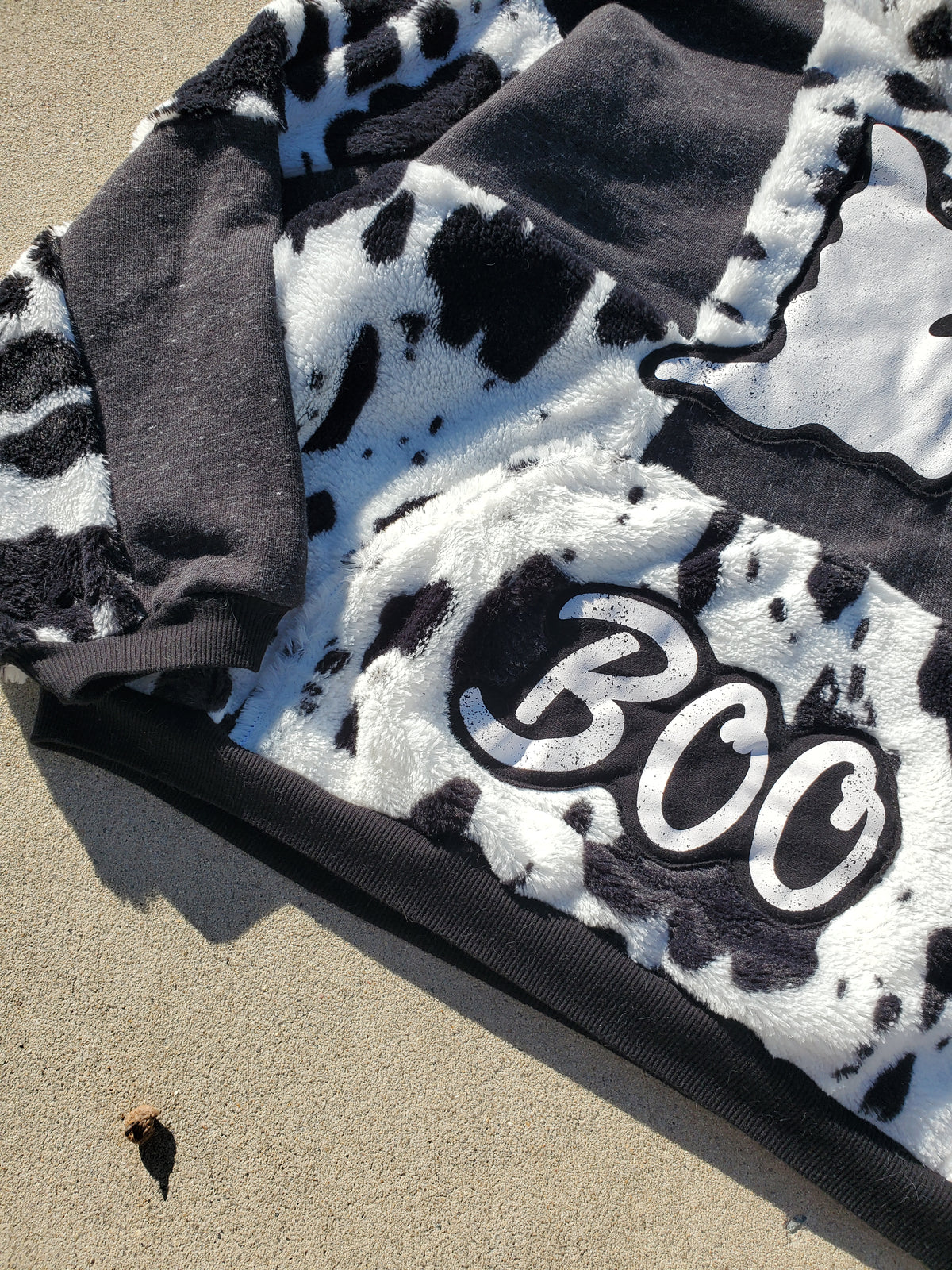 Boo & Moo Patchwork Hoodie (fits up to XL)