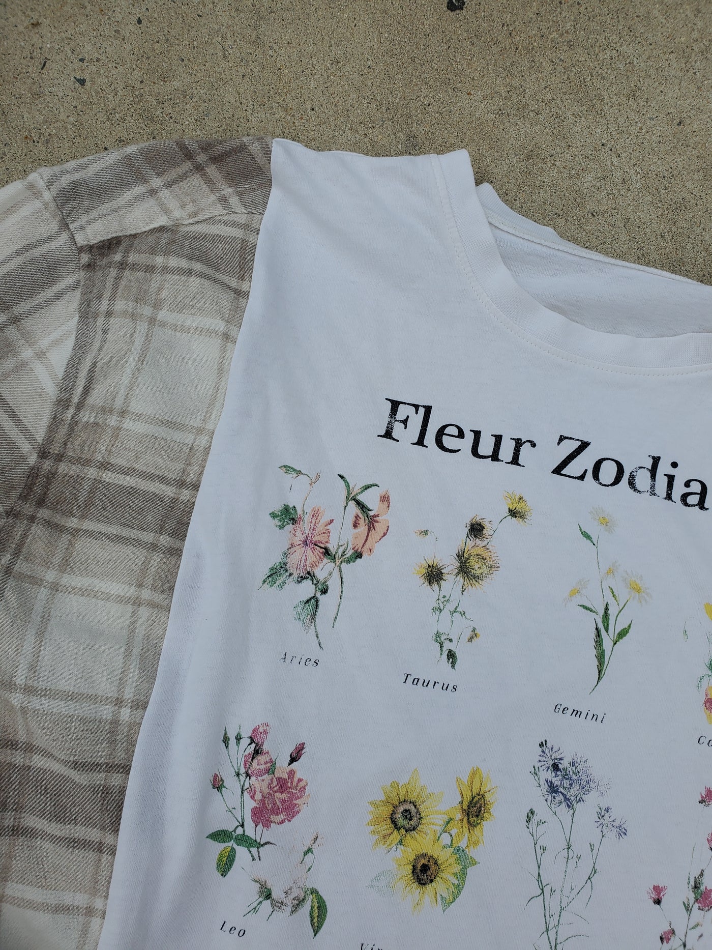 Constellation Bloom Crop Tee