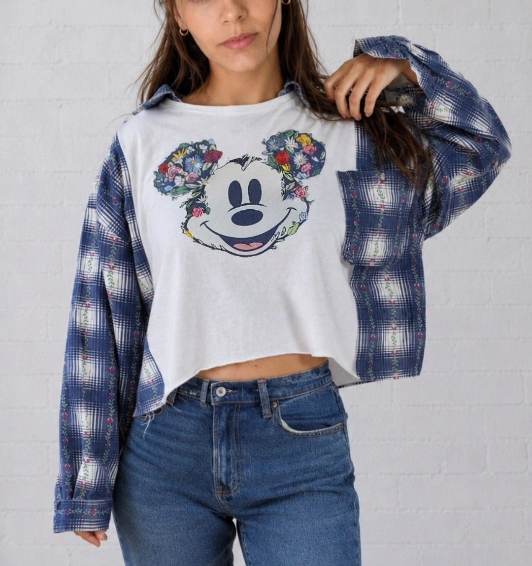 Storybook Bloom Crop Tee