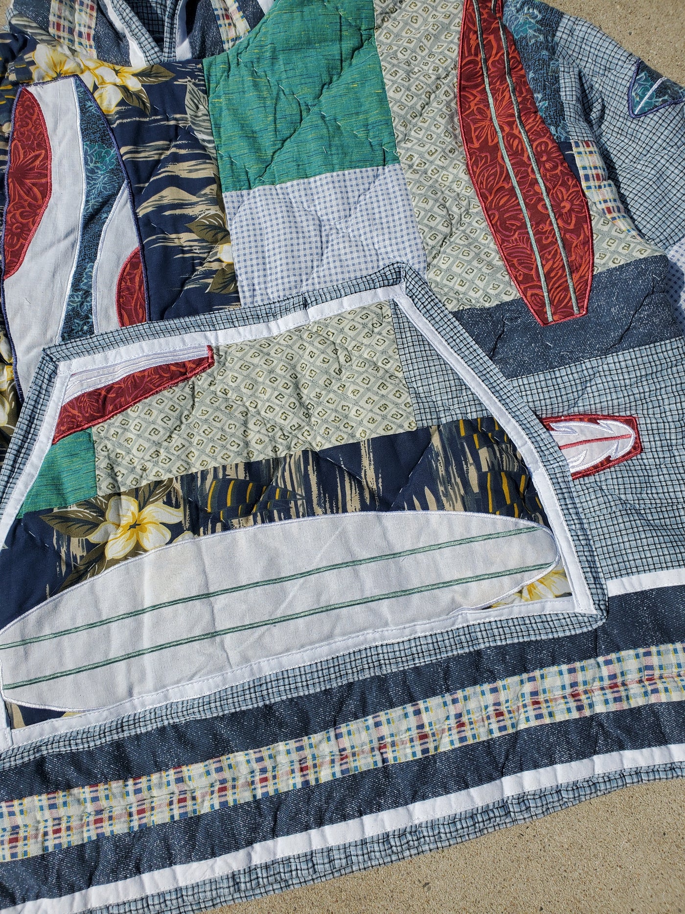 Tide & Timber Quilted Hoodie