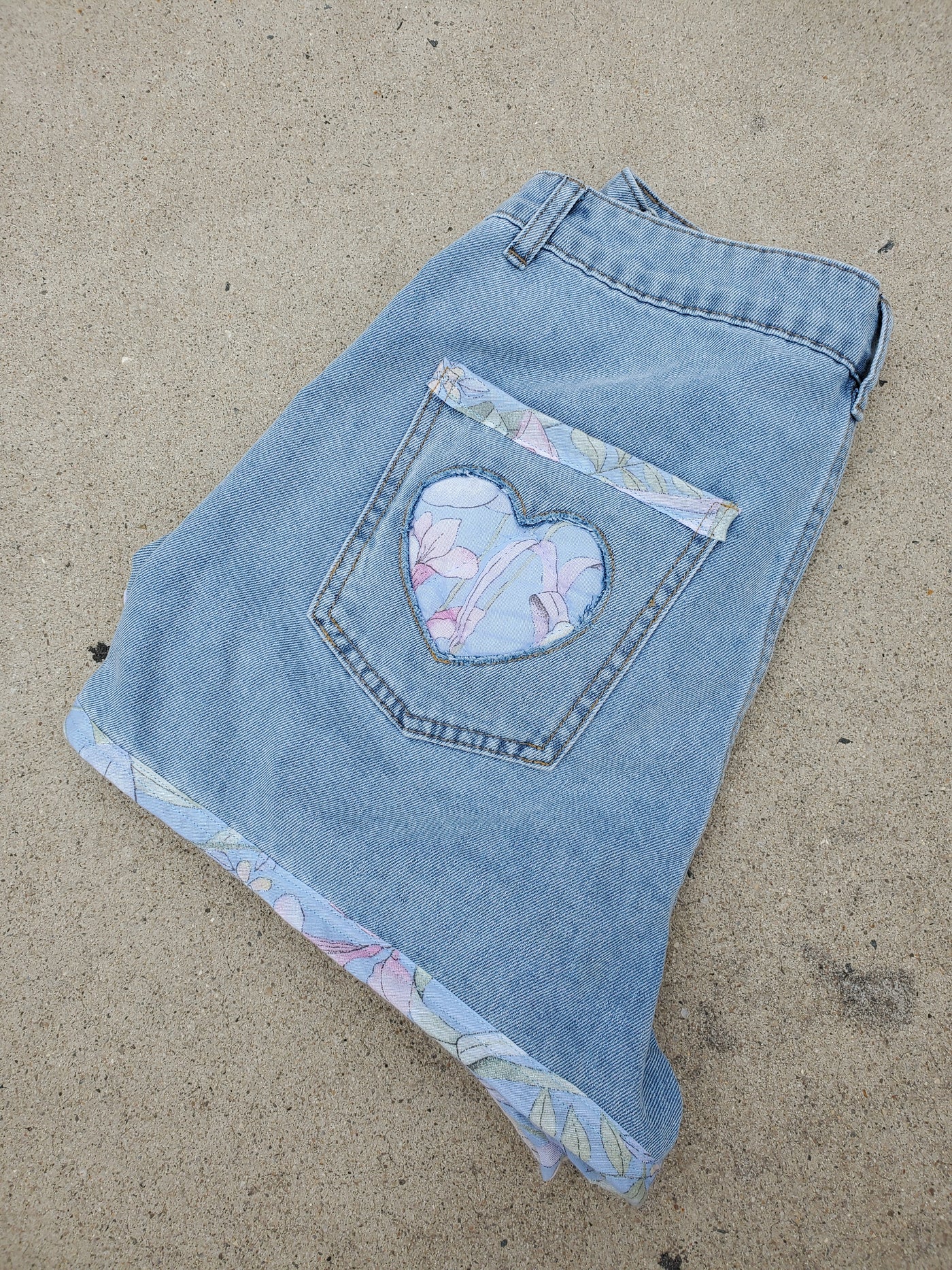 Pocketful of Petals High Waisted Shorts