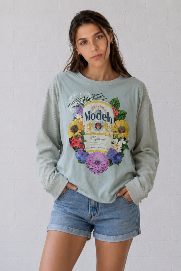 Brewed in Bloom Campfire Tee