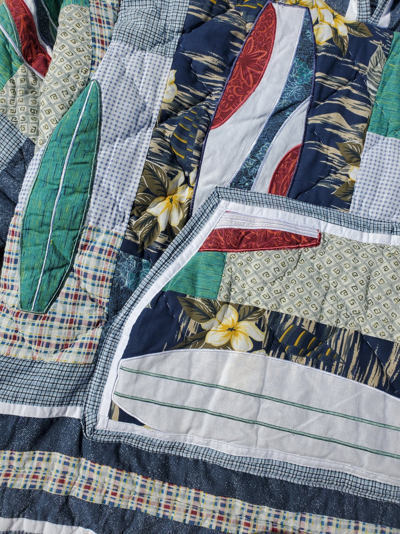 Tide & Timber Quilted Hoodie