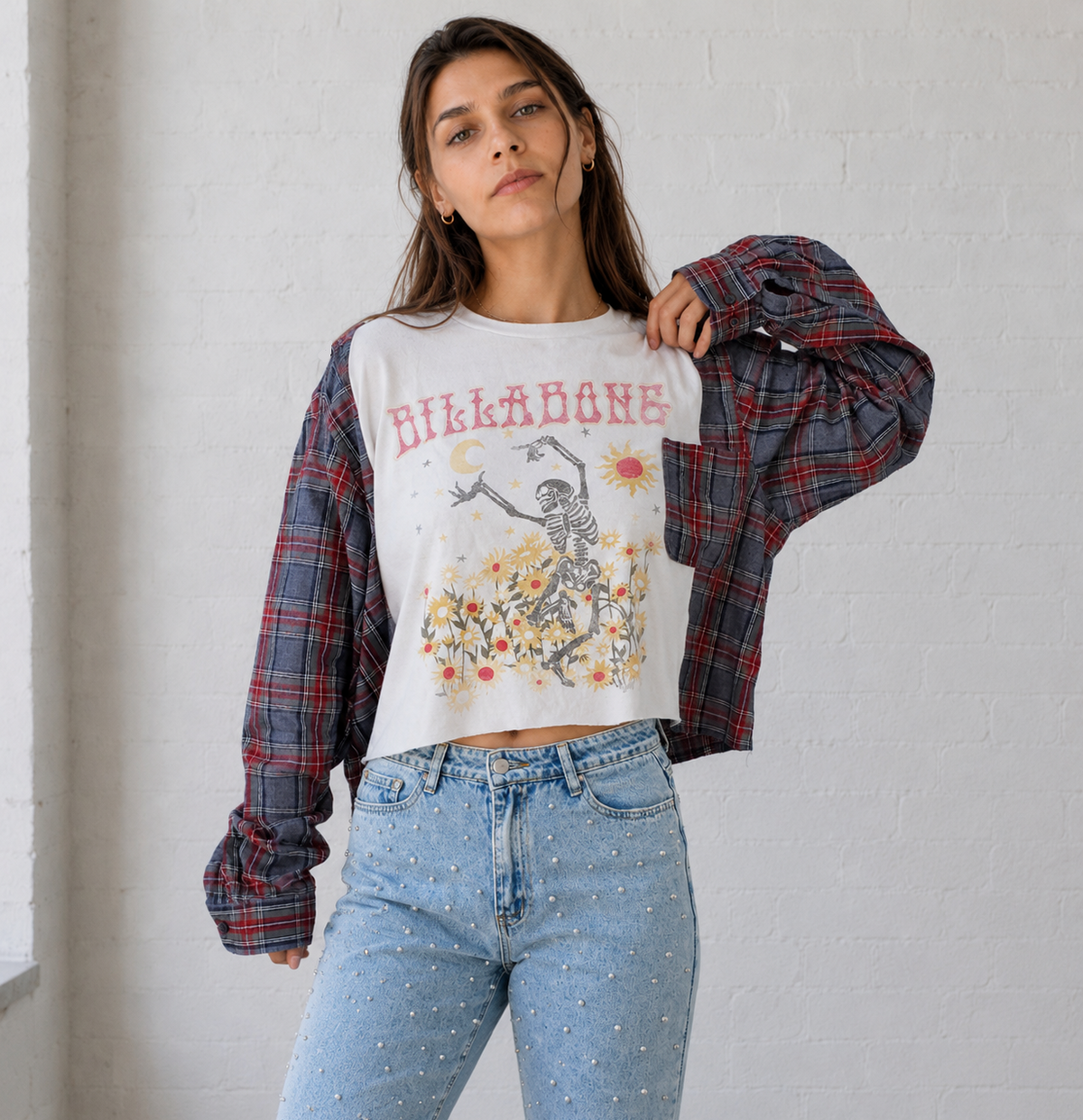 Ghostflower Trail Crop Tee