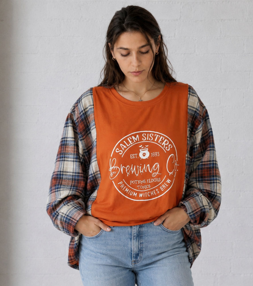 Pumpkin Spice & Spells Mommy & Me Tee Set