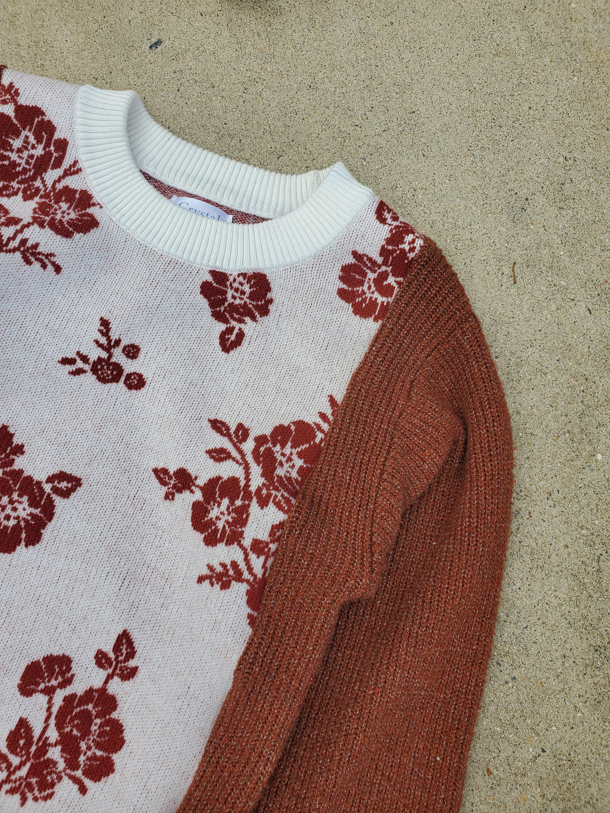 Rust Garden Sweater Rework Youth (6-8)