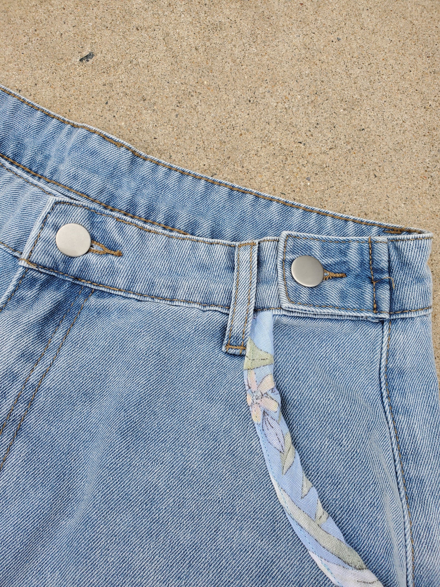 Pocketful of Petals High Waisted Shorts
