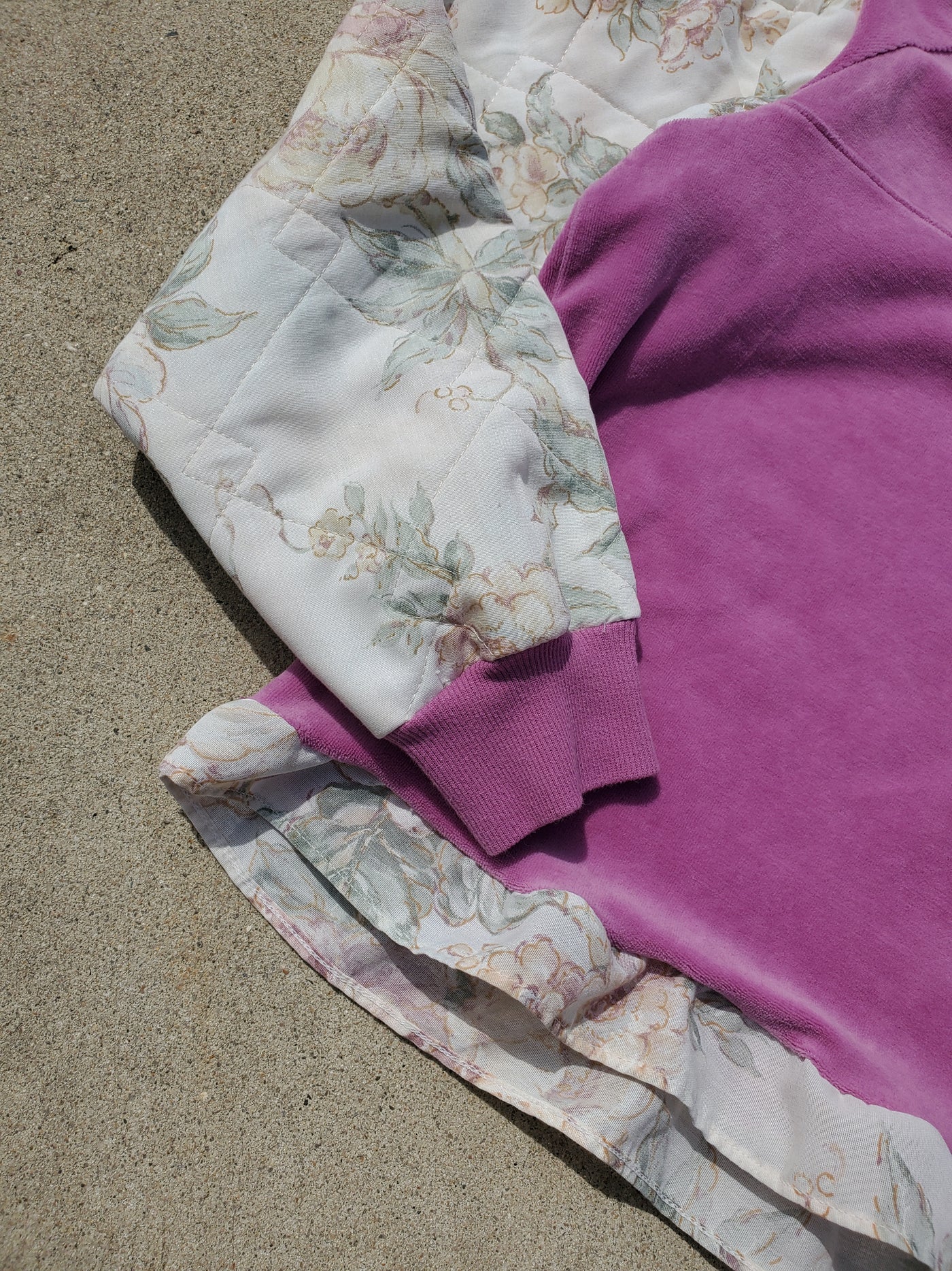 Cottage Bloom Half Zip