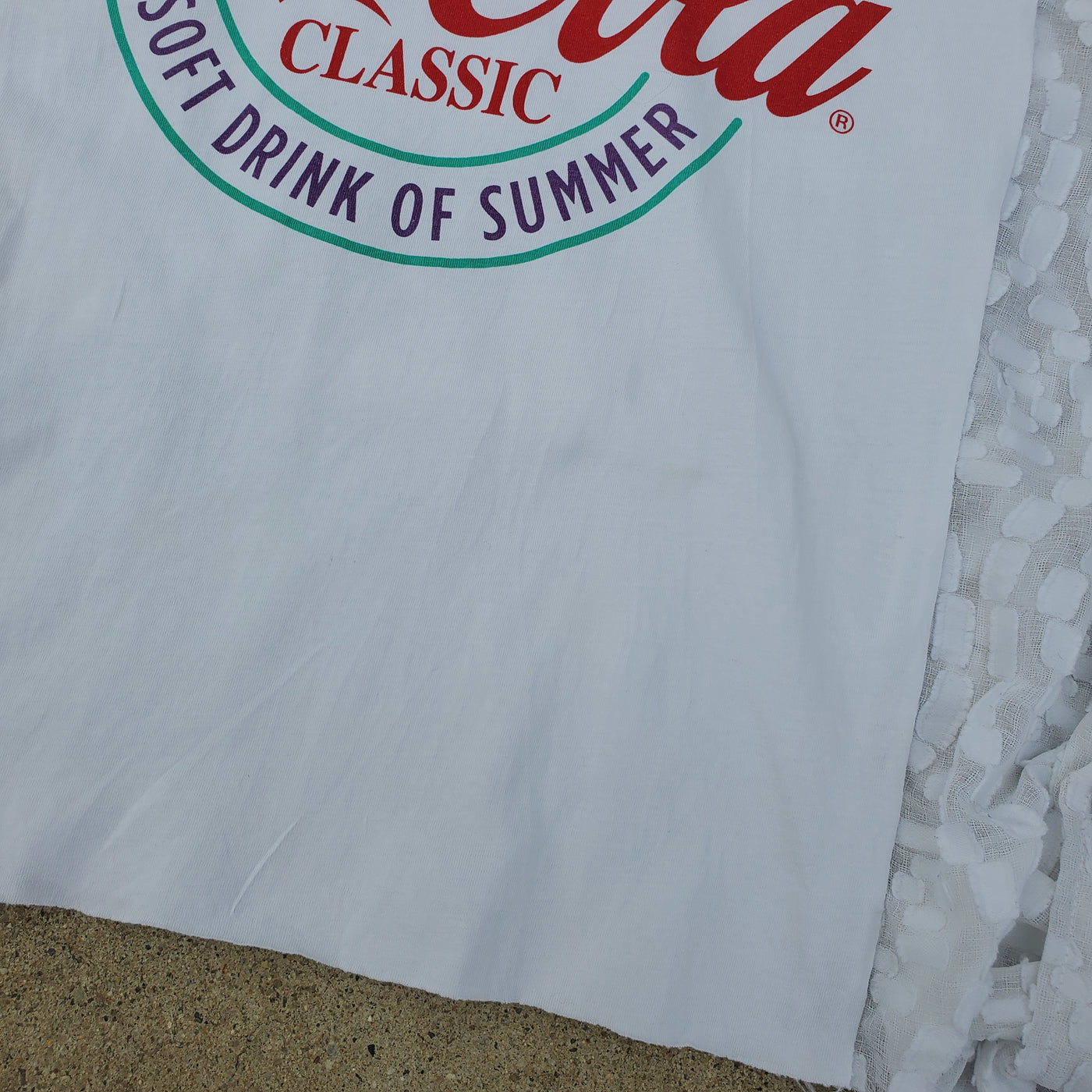 Boardwalk & Bottlecaps Crop Tee
