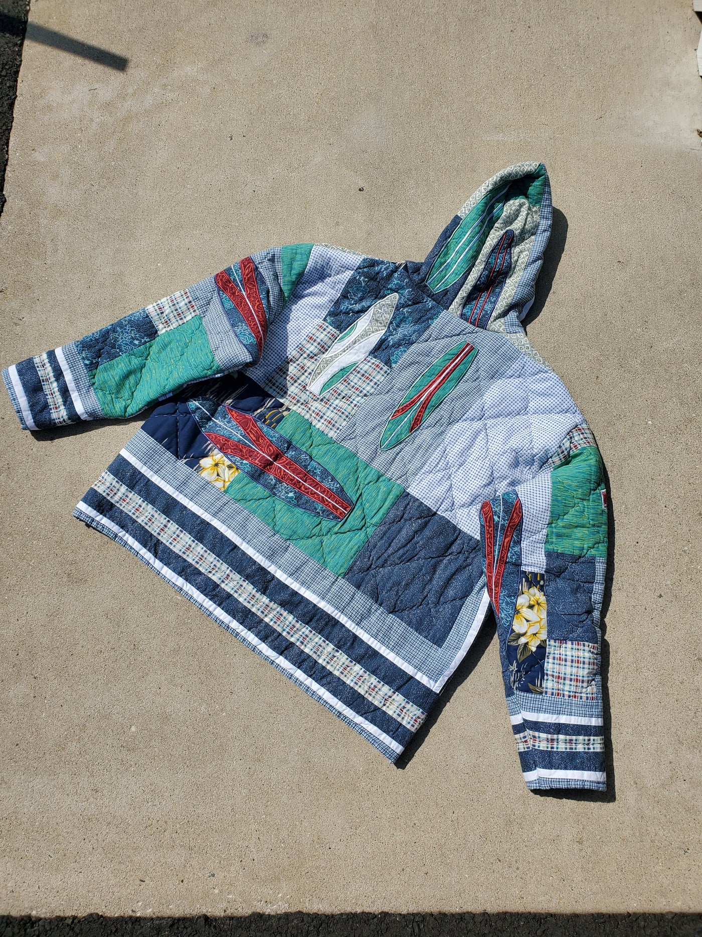 Tide & Timber Quilted Hoodie