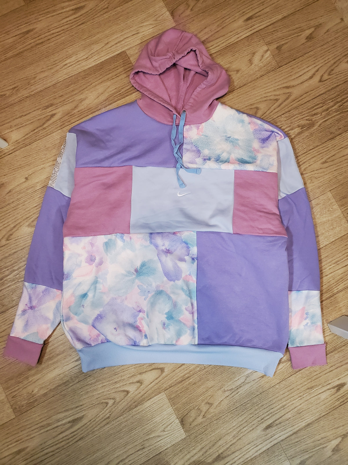 Sofy Sky Patchwork Hoodie