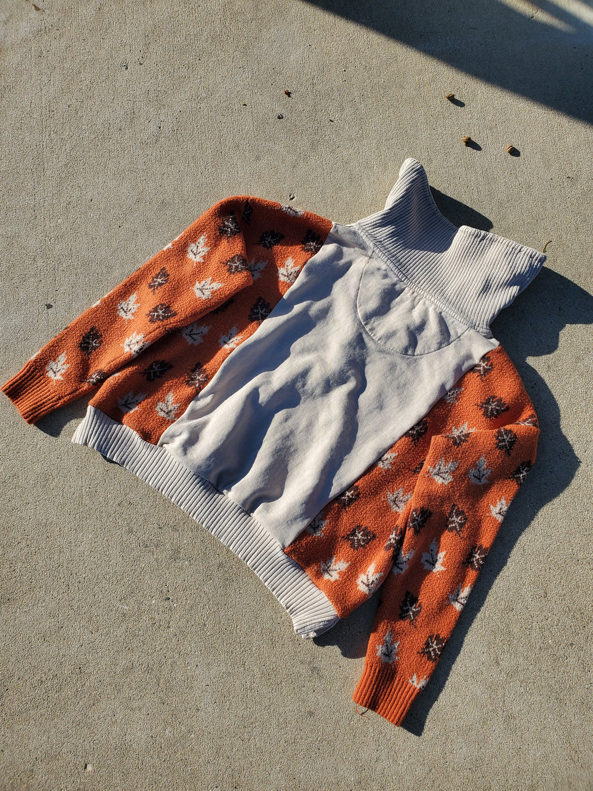 Autumn Leaves Sweater Zip (fits up to M)