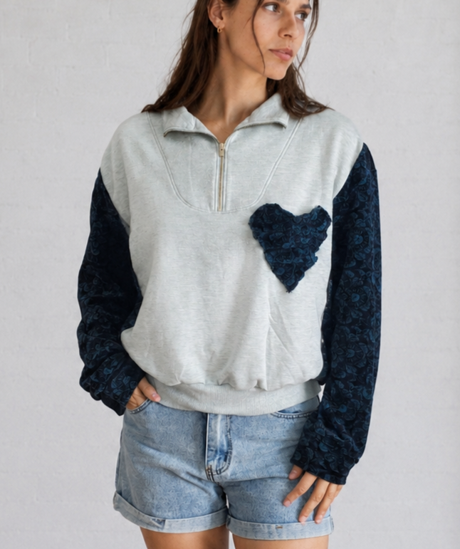 Evergreen Shadow Half Zip