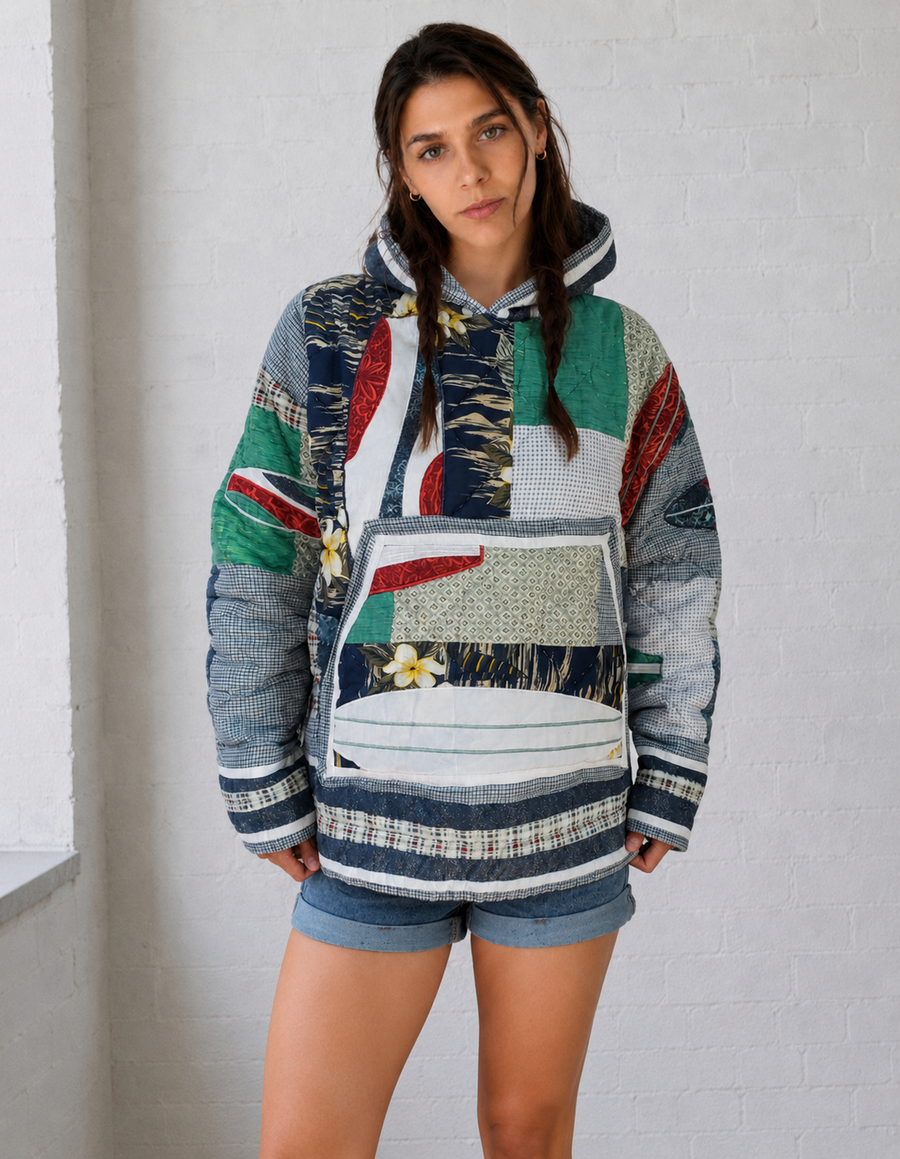 Tide & Timber Quilted Hoodie