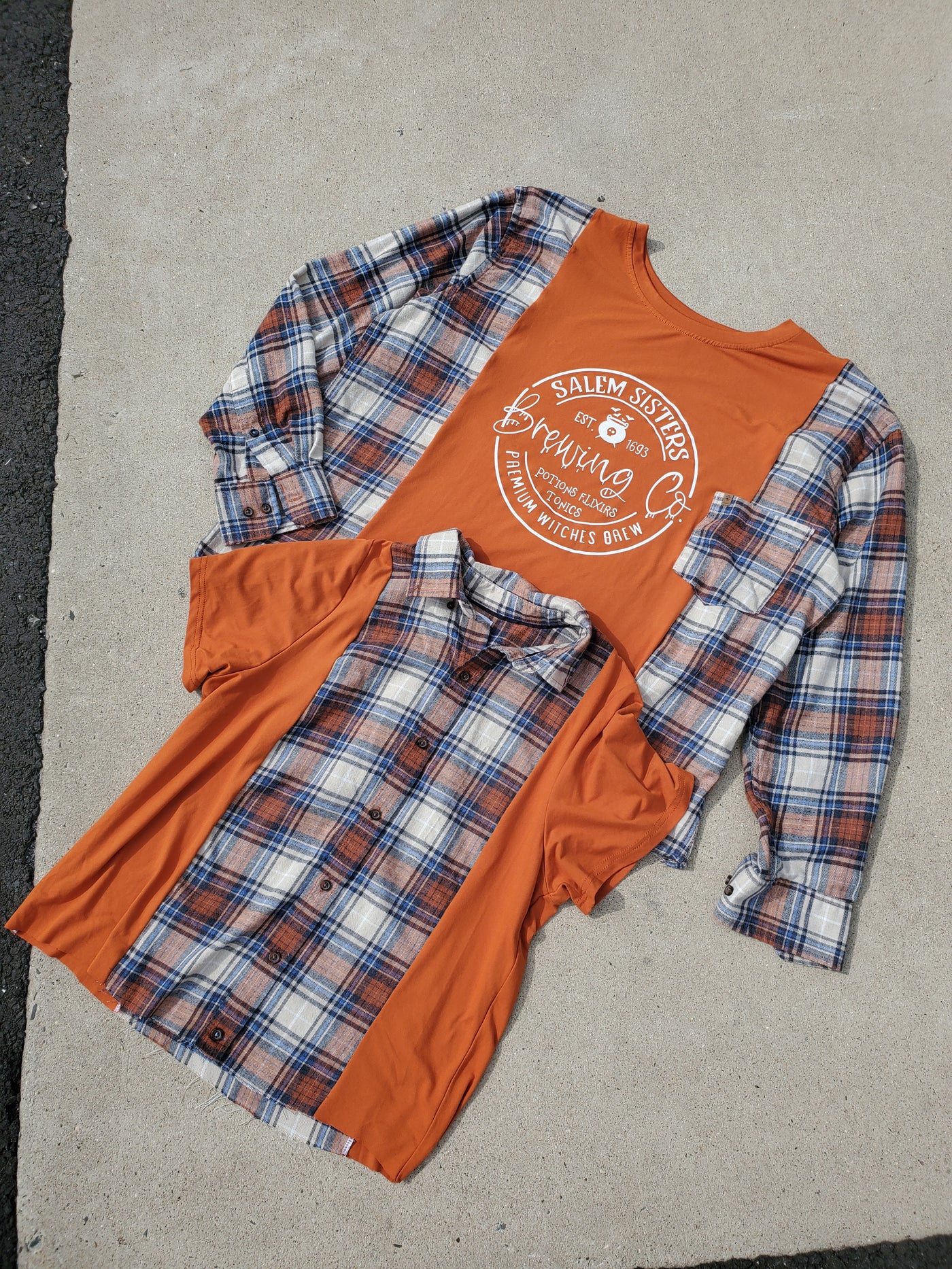 Pumpkin Spice & Spells Mommy & Me Tee Set