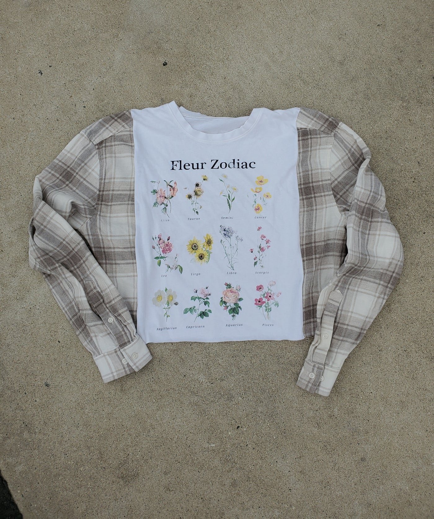 Constellation Bloom Crop Tee